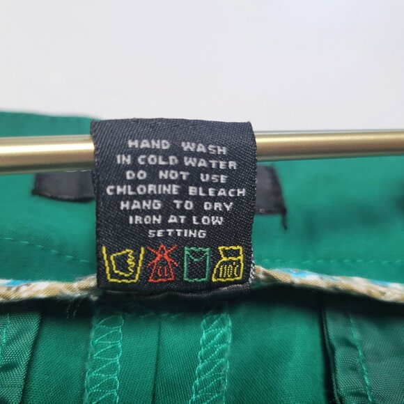 Dalia Collection Green 'Modern Fit' Ankle Pants Mid-Rise Slim Fit - Picture 9 of 11